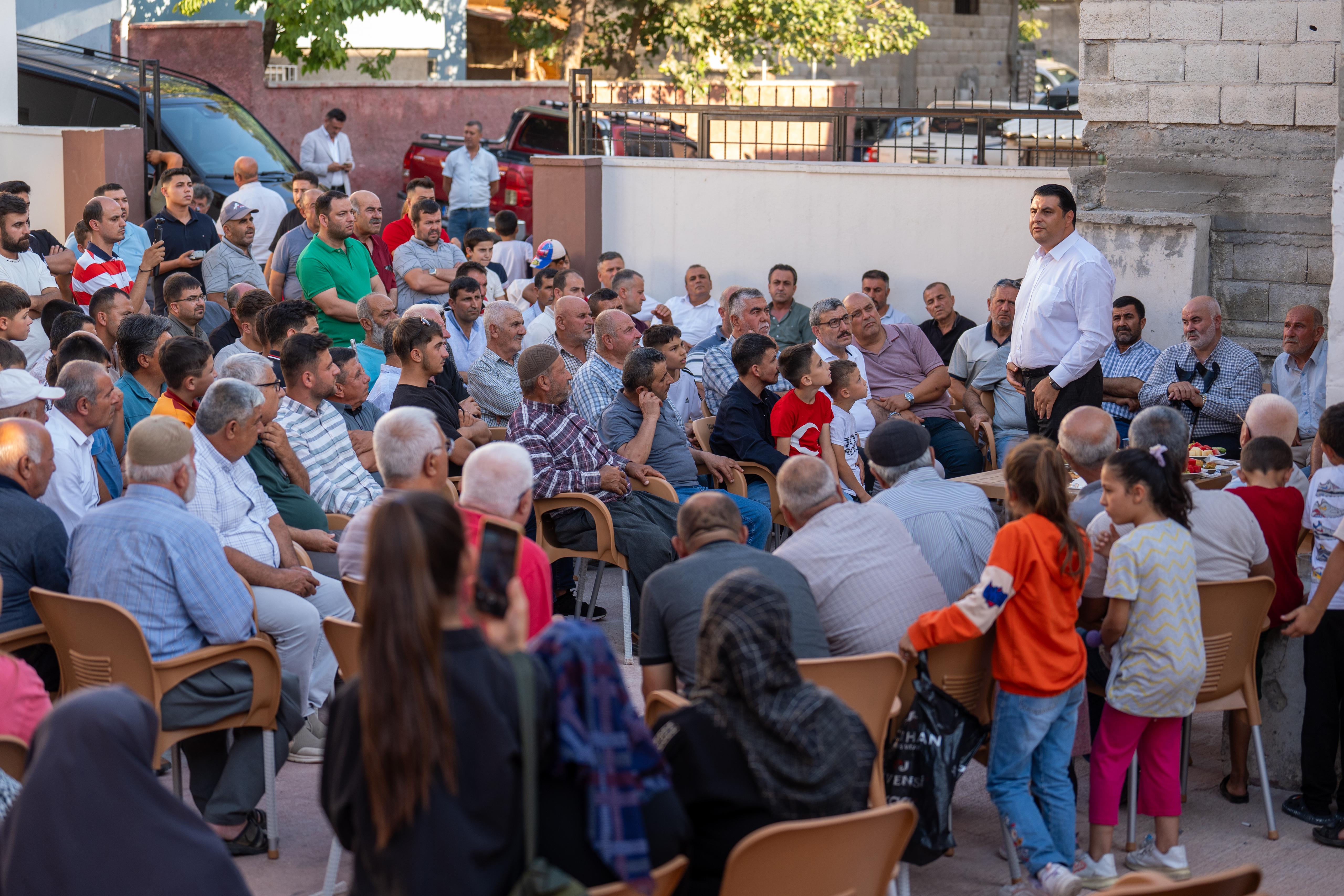 ÖĞÜMSÖĞÜT SAKİNLERİNDEN YILMAZ’A YOĞUN İLGİ