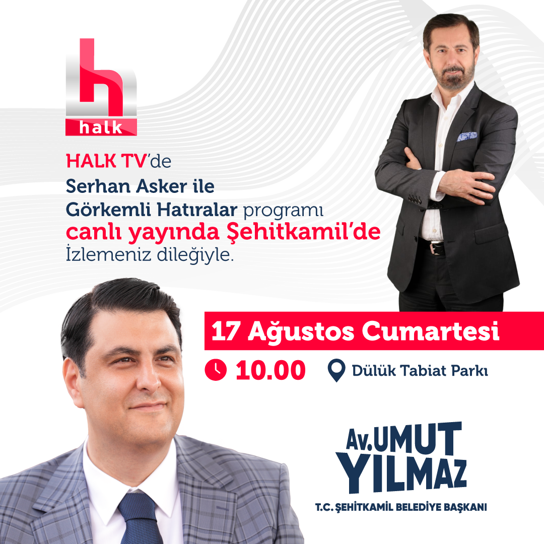 BAŞKAN YILMAZ, “GÖRKEMLİ HATIRALAR” PROGRAMINDA ŞEHİTKAMİL’İ ANLATACAK