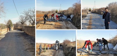 ERİKLİ MAHALLESİ’NİN TÜM YOLLARINA KİLİTLİ PARKE TAŞI DÖŞENDİ