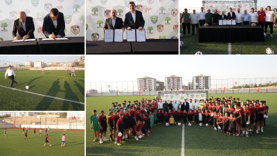 İMZALAR, GAZİANTEP FUTBOLUNUN GELECEĞİ İÇİN ATILDI