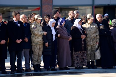 SURİYE ŞEHİDİ İZMİR’E UĞURLANDI