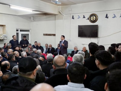 BAŞKAN YILMAZ HALK BULUŞMALARINI SÜRDÜRÜYOR