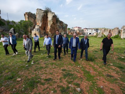  BAŞKAN YILMAZ’DAN DÜLÜK ANTİK KENT MÜJDESİ