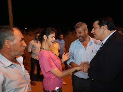 BAŞKAN YILMAZ’DAN KÖKSALAN MAHALLESİ’NE ZİYARET