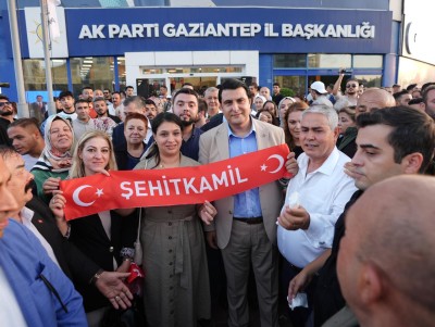 BAŞKAN YILMAZ’A COŞKULU KARŞILAMA