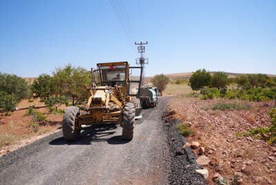 SUBOĞAZI-BİLEK YOLU YENİLENİYOR