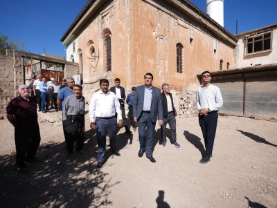 BAŞKAN YILMAZ’DAN YUKARI ARIL MAHALLESİ’NE ZİYARET