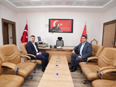 BAŞKAN YILMAZ’DAN EMNİYET MÜDÜRLERİNE ZİYARET