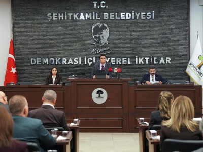 ŞEHİTKAMİL BELEDİYESİ KASIM AYI MECLİS TOPLANTISI TAMAMLANDI