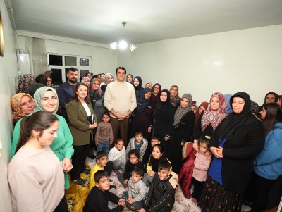 BAŞKAN YILMAZ’DAN 6 MAHALLEDE EV ZİYARETLERİ