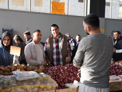 BAŞKAN YILMAZ, BEYKENT’TE VATANDAŞLARLA BULUŞTU