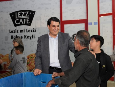 BAŞKAN YILMAZ’DAN KUZEYŞEHİR’E ZİYARET