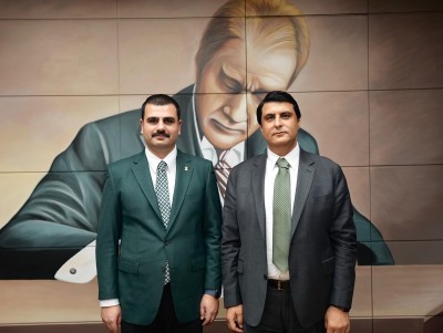 AK PARTİ GENEL SEKRETERİ İNAN'DAN YILMAZ’A ZİYARET