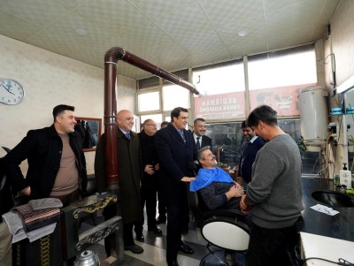 BAŞKAN YILMAZ’DAN AKTOPRAK, YIĞINLI VE KIZIKHAMURKESEN’E ZİYARET