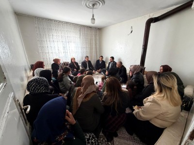 BAŞKAN YILMAZ’DAN GAZİKENT’E ZİYARET