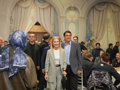 BAŞKAN YILMAZ, ÇALIŞMA ARKADAŞLARIYLA İFTAR SOFRASINDA BULUŞTU