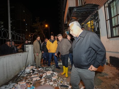 BAŞKAN YILMAZ’DAN FIRTINA SEFERBERLİĞİ