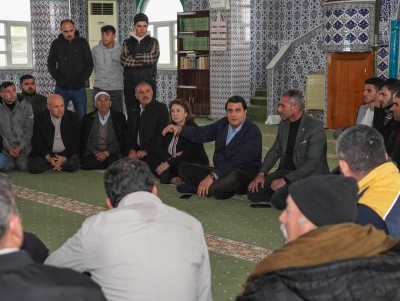 BAŞKAN YILMAZ’DAN YERİNDE HASAR TESPİTİ