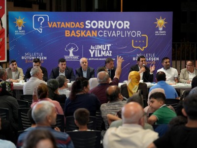 BAŞKAN YILMAZ,  BEYKENT’TE VATANDAŞLARI DİNLEDİ