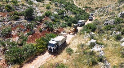 ŞEHİTKAMİL’DE ARAZİ YOLLARI AÇMA ÇALIŞMALARI SÜRÜYOR