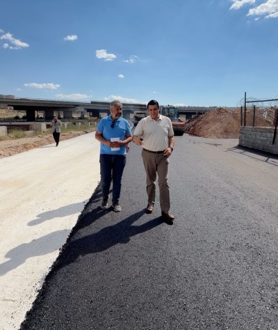 KÜSGET’TE YILLARIN YOL SORUNU ÇÖZÜLÜYOR