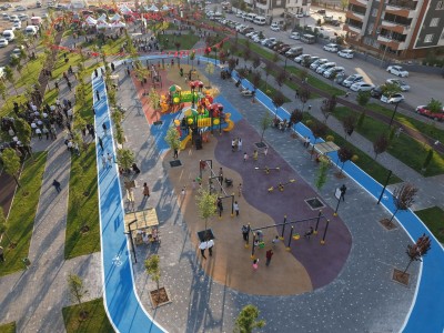 BAŞKAN YILMAZ’DAN 28 AYDA 186 BİN METREKARELİK 38 YENİ PARK