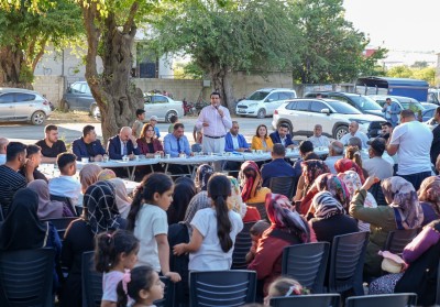 BAŞKAN YILMAZ’DAN ERİKLİ MAHALLESİ’NE ZİYARET